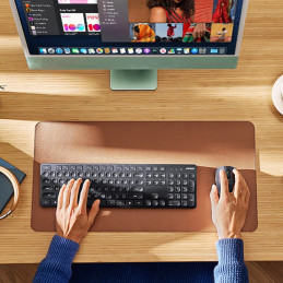 Wireless Membrane Keyboard UGREEN KU004 2.4G (Black)
