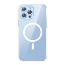 Magnetic Phone Case for iP 13 PRO MAX Baseus OS-Lucent Series (Clear)
