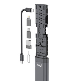 CARD READER Budi MULTIFUNTION STORAGE STICK USB-C 3.0