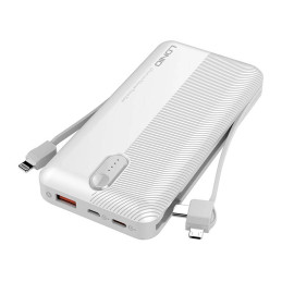 Powerbank LDNIO PL1013, 10000mAh + 3in1 cable (black)