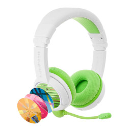 Buddyphones Wireless Gyerek Headset - Zöld