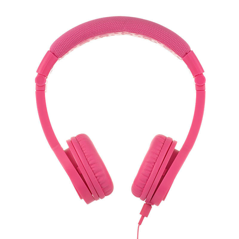 BuddyPhones Explore+ Vezetékes Gyerek Headset - Rózsaszín