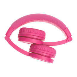 BuddyPhones Explore+ Vezetékes Gyerek Headset - Rózsaszín