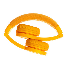 BuddyPhones Explore+ Vezetékes Gyerek Headset - Sárga