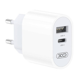 Wall charger XO L97, 1x USB, USB-C (white)
