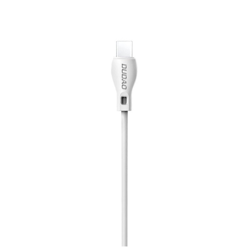 USB to USB-C cable Dudao L4T 2.4A 1m (white)