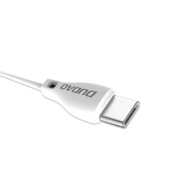 USB to USB-C cable Dudao L4T 2.4A 1m (white)