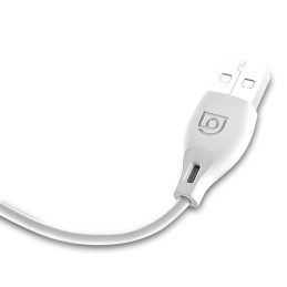 USB to USB-C cable Dudao L4T 2.4A 1m (white)