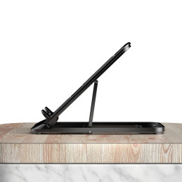 Dudao F14S mini foldable desktop phone holder (black)