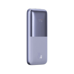 Baseus Bipow Pro Powerbank 10000mAh, 2xUSB, USB-C, 20W (lila)