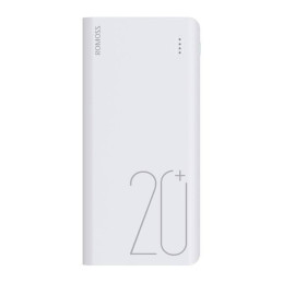 Romoss Sense 6+ Powerbank,20000mAh (fehér)