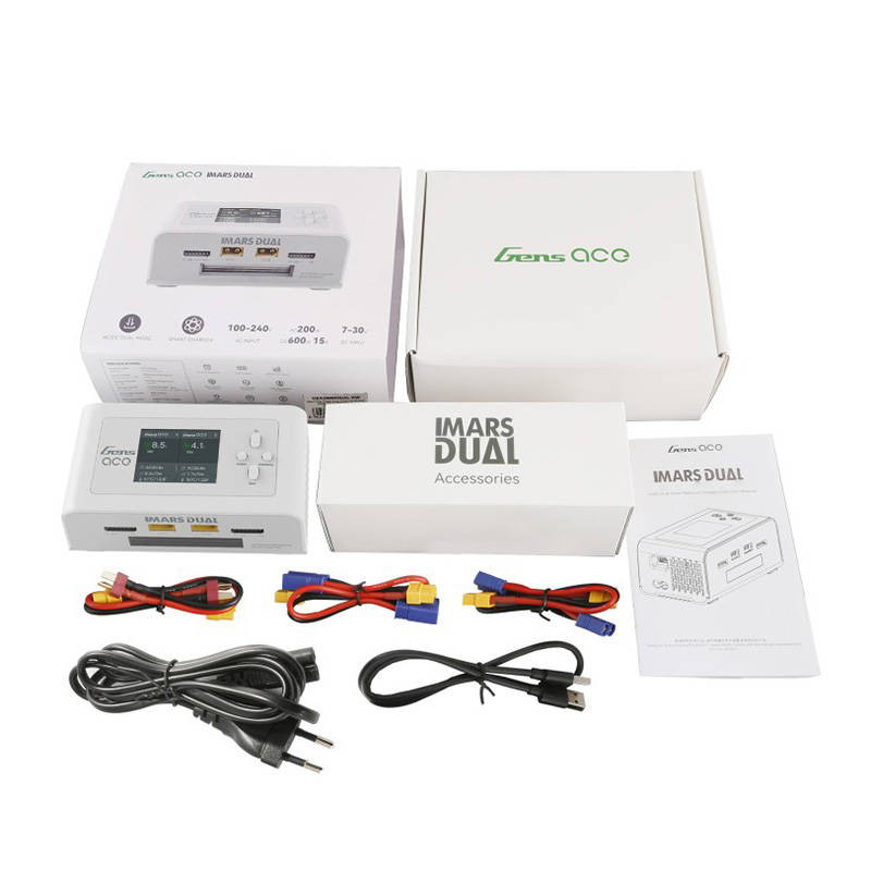 GensAce IMARS Dual Channel AC200W/DC300Wx2