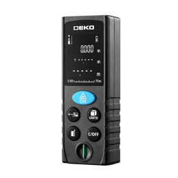 Deko Tools Lézeres távolságmérő LRD110 (Távolság 70m)