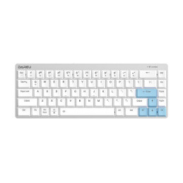 Dareu EK868 mechanikus billentyűzet Bluetooth (fehér&kék)