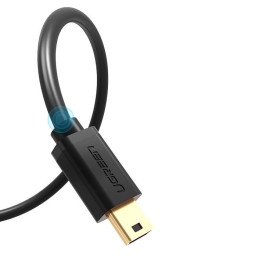 UGREEN US132 USB - mini USB kábel, 1,5m (fekete)