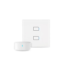 BroadLink Intelligens TC3-EU-2 Wi-Fi fénykapcsoló (2 csatornás - az átjáróval együtt)