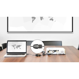 UGREEN MM105 HDMI-VGA adapter (fekete)