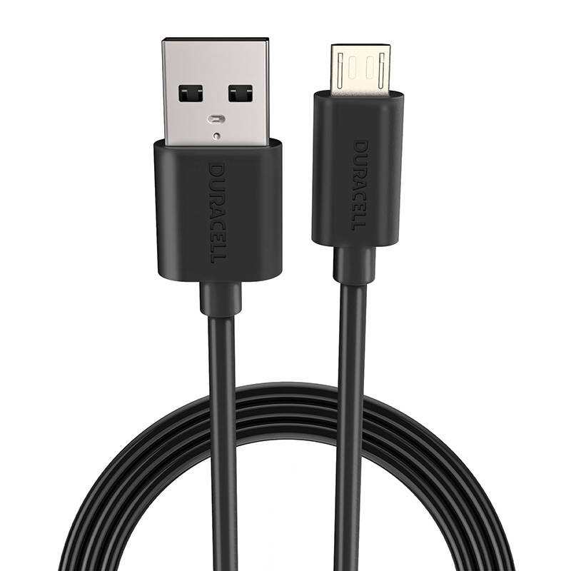 KAB Duracell USB5023A Sync/Charge Cable 2 Metre Black KAB Duracell USB5023A Sync/Charge Cable 2 Metre Black