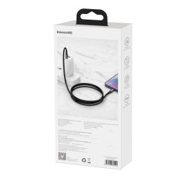 Baseus Tungsten Gold 2 M Fekete