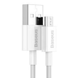 Baseus Superior USB kábel 2 M USB 2.0 USB A Micro-USB A Fehér