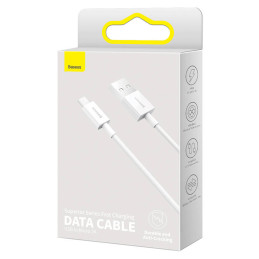 Baseus Superior USB kábel 2 M USB 2.0 USB A Micro-USB A Fehér