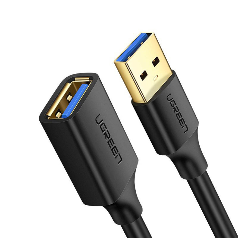 UGREEN 0,5 m-es hosszabbító USB 3.0 kábel (fekete) UGREEN 0,5 m-es hosszabbító USB 3.0 kábel (fekete)