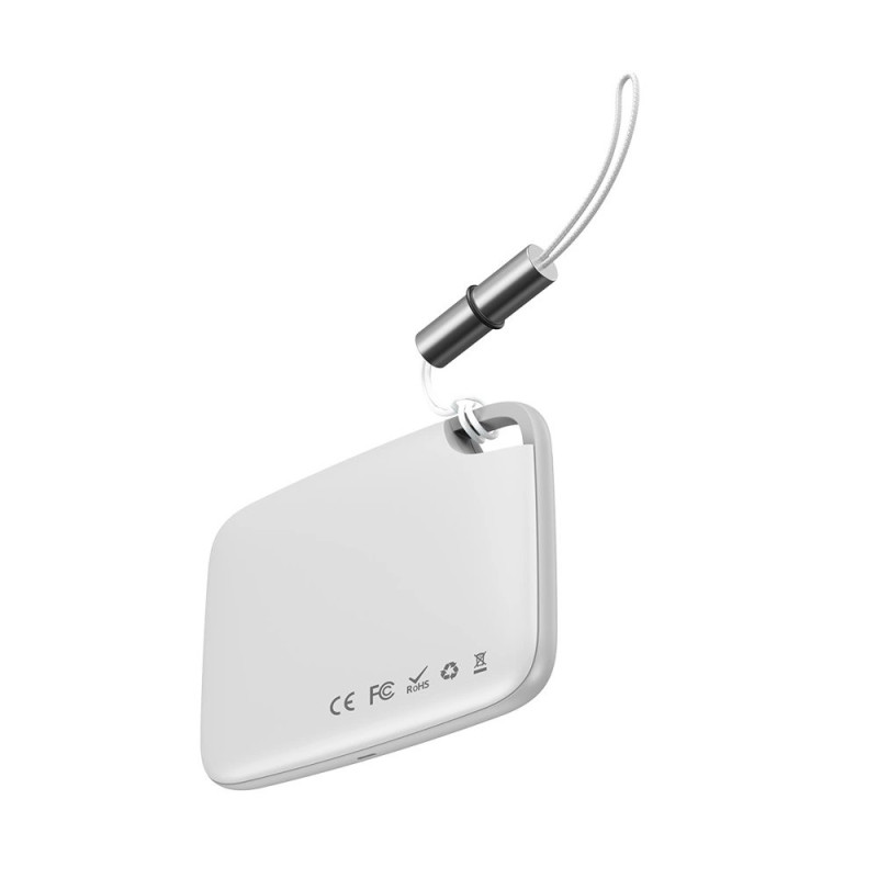 Baseus T2 Bluetooth nyomkövető zsinórral (fehér) Baseus T2 Bluetooth nyomkövető zsinórral (fehér)