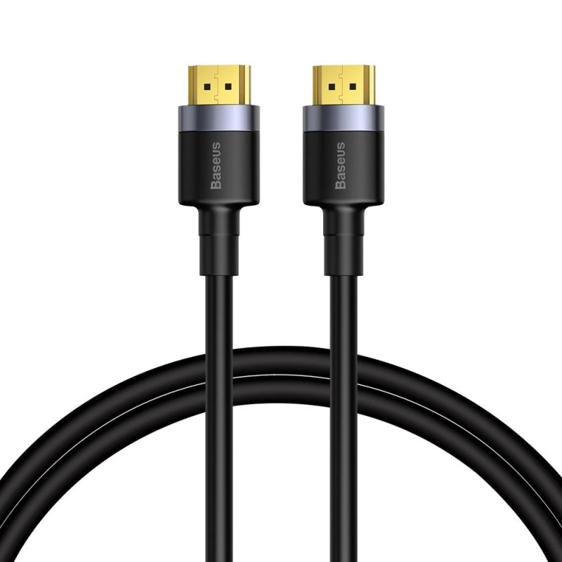 Baseus Cafule HDMI 2.0 kábel, 4K, 3D, 2 m (fekete-szürke) Baseus Cafule HDMI 2.0 kábel, 4K, 3D, 2 m (fekete-szürke)
