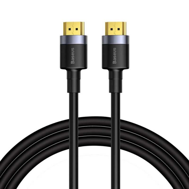 Baseus Cafule HDMI 2.0 kábel, 4K, 3D, 3 m (fekete-szürke) Baseus Cafule HDMI 2.0 kábel, 4K, 3D, 3 m (fekete-szürke)