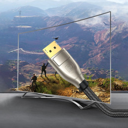 UGREEN DP112 DisplayPort 1.4 kábel, 8K 60Hz, HDR 3D 3m (fekete)