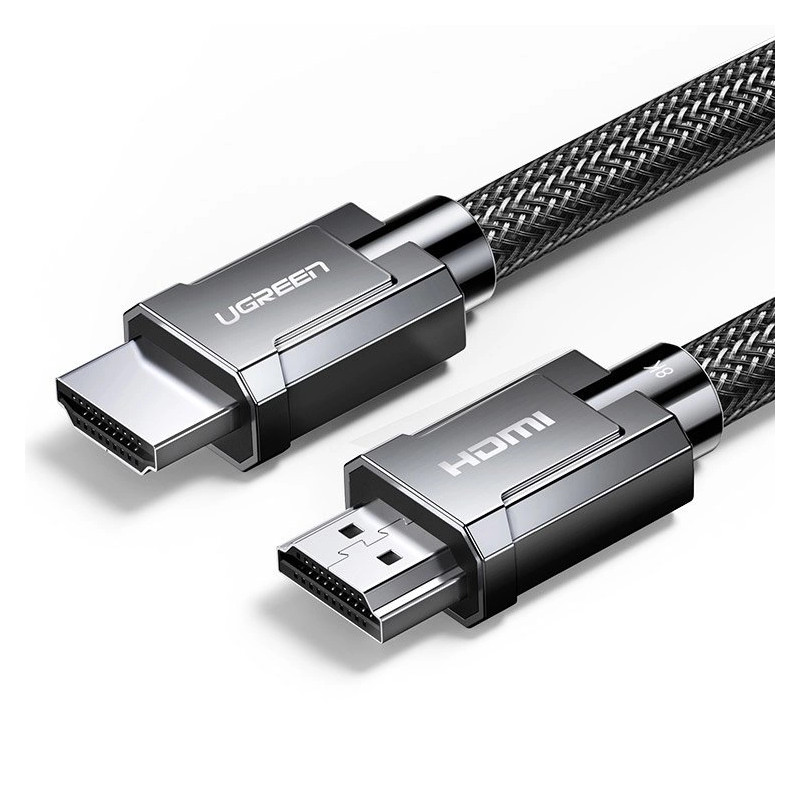 UGREEN HD135 HDMI 2.1 kábel, 8K 60Hz, 2m (fekete) UGREEN HD135 HDMI 2.1 kábel, 8K 60Hz, 2m (fekete)