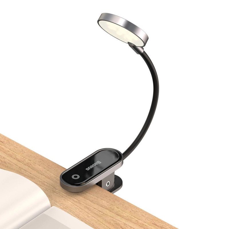 Baseus Comfort olvasóasztali lámpa (szürke) Baseus Comfort olvasóasztali lámpa (szürke)