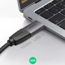 UGREEN US320 USB-C-HDMI adapter (szürke)