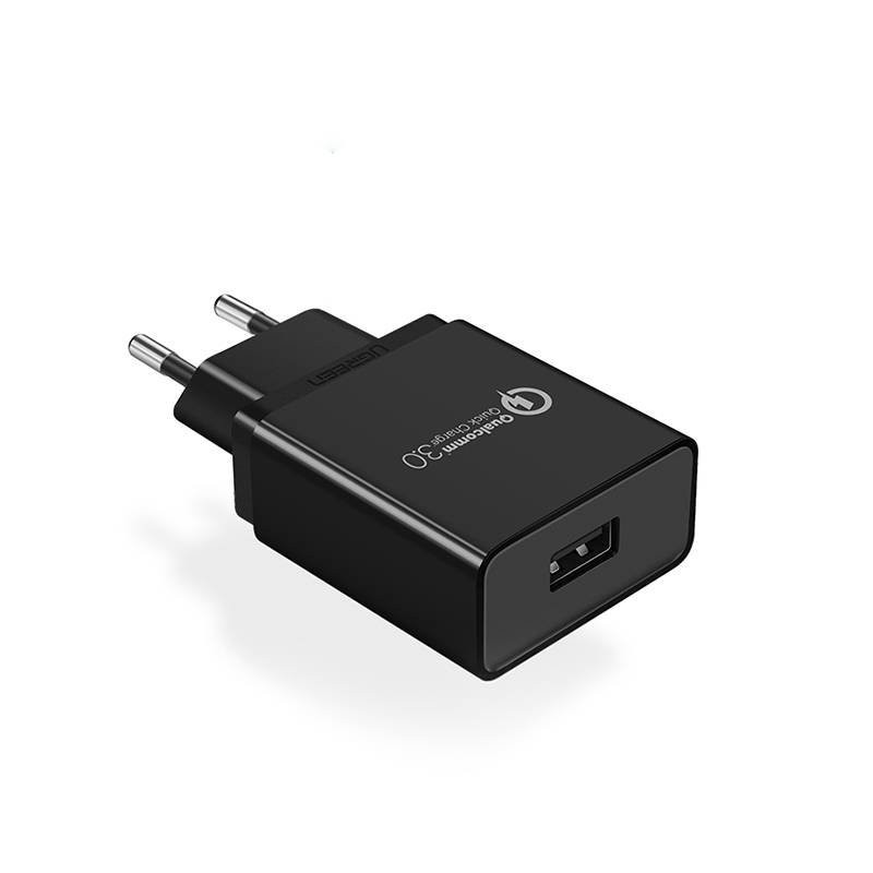 UGREEN adapter CD122, 18W, QC 3.0, USB (fekete) UGREEN adapter CD122, 18W, QC 3.0, USB (fekete)
