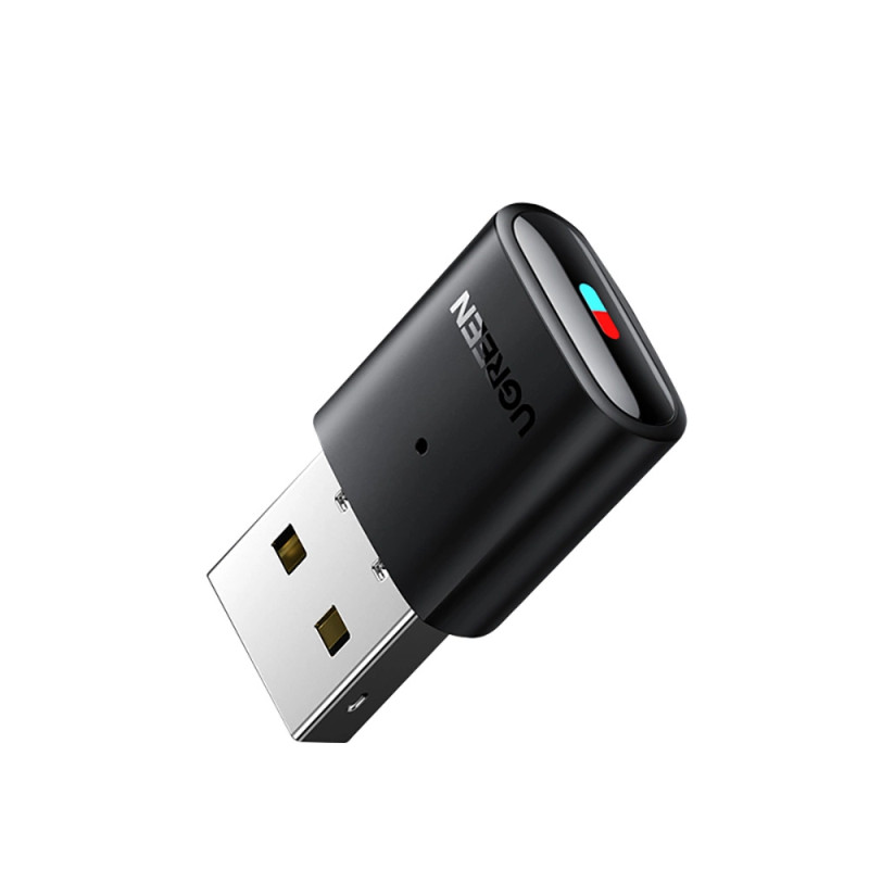 UGREEN Bluetooth 5.0 USB adapter PC-hez / PS-hez / switch-hez (fekete) UGREEN Bluetooth 5.0 USB adapter PC-hez / PS-hez / switch-hez (fekete)