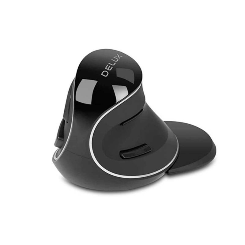 Vezeték nélküli függőleges egér Delux M618PD BT+2.4G 4200DPI Vezeték nélküli függőleges egér Delux M618PD BT+2.4G 4200DPI