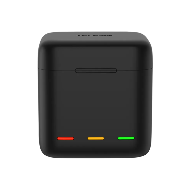 Három csatornás Telesin dobozos töltő GoPro Hero 9 / Hero 10 (GP-BCG-901) számára Három csatornás Telesin dobozos töltő GoPro Hero 9 / Hero 10 (GP-BCG-901) számára