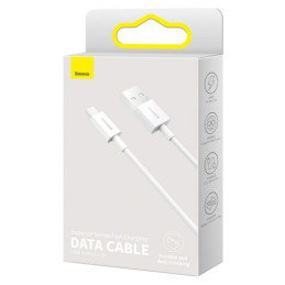 Baseus Superior sorozatú USB-Micro USB kábel, 2A, 1m (fehér)