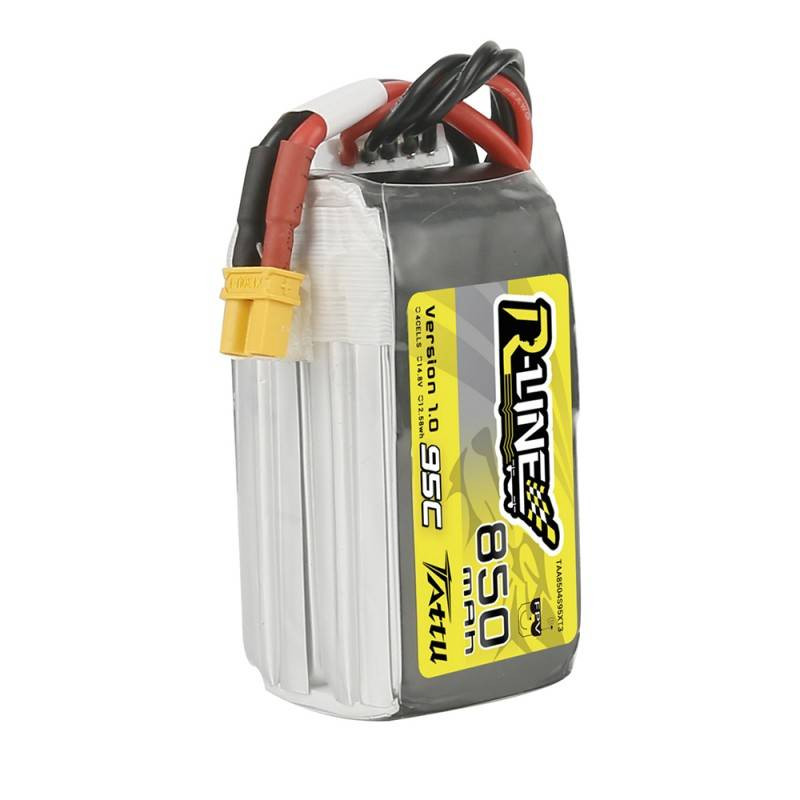 Tattu R-Line 850mAh 14,8V 95C 4S1P akkumulátor Tattu R-Line 850mAh 14,8V 95C 4S1P akkumulátor