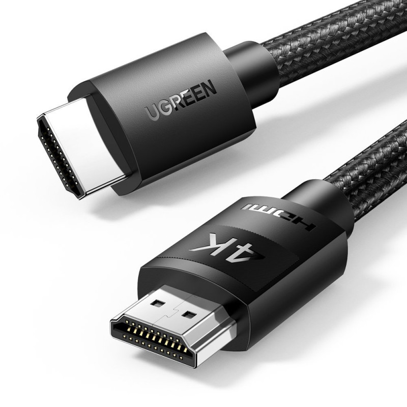 UGREEN HD119 HDMI-kábel, 4K 60Hz, 5m (fekete) UGREEN HD119 HDMI-kábel, 4K 60Hz, 5m (fekete)