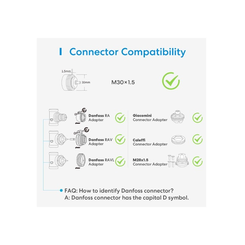 Meross MTS Smart WiFi termosztátfej150HHK (HomeKit) (kezdőkészlet) Meross MTS Smart WiFi termosztátfej150HHK (HomeKit) (kezdőkészlet)