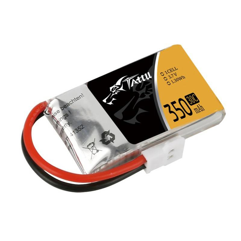 Tattu 350mAh 3.7V 30C 1S1P akkumulátor Tattu 350mAh 3.7V 30C 1S1P akkumulátor