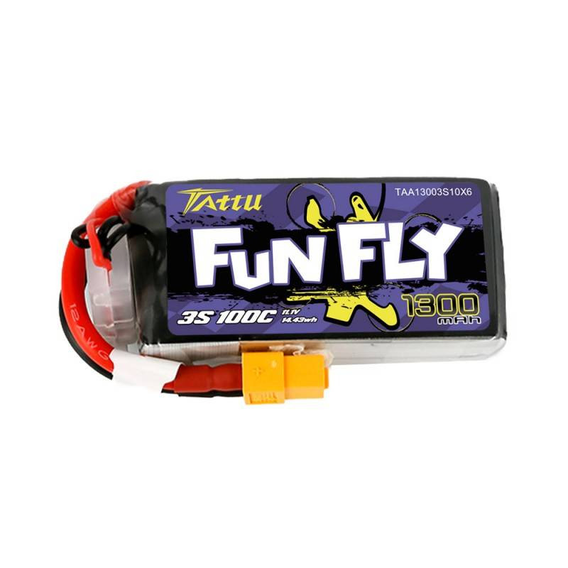 Tattu Funfly 1300mAh 11.1V 100C 3S1P akkumulátor Tattu Funfly 1300mAh 11.1V 100C 3S1P akkumulátor
