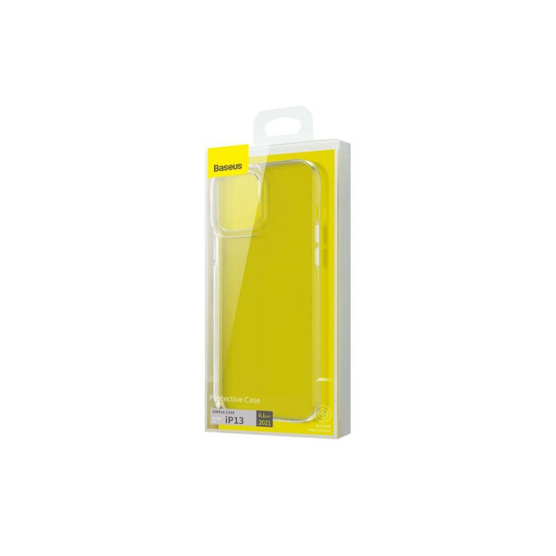 Baseus Simple Case iPhone 13-hoz (átlátszó) Baseus Simple Case iPhone 13-hoz (átlátszó)