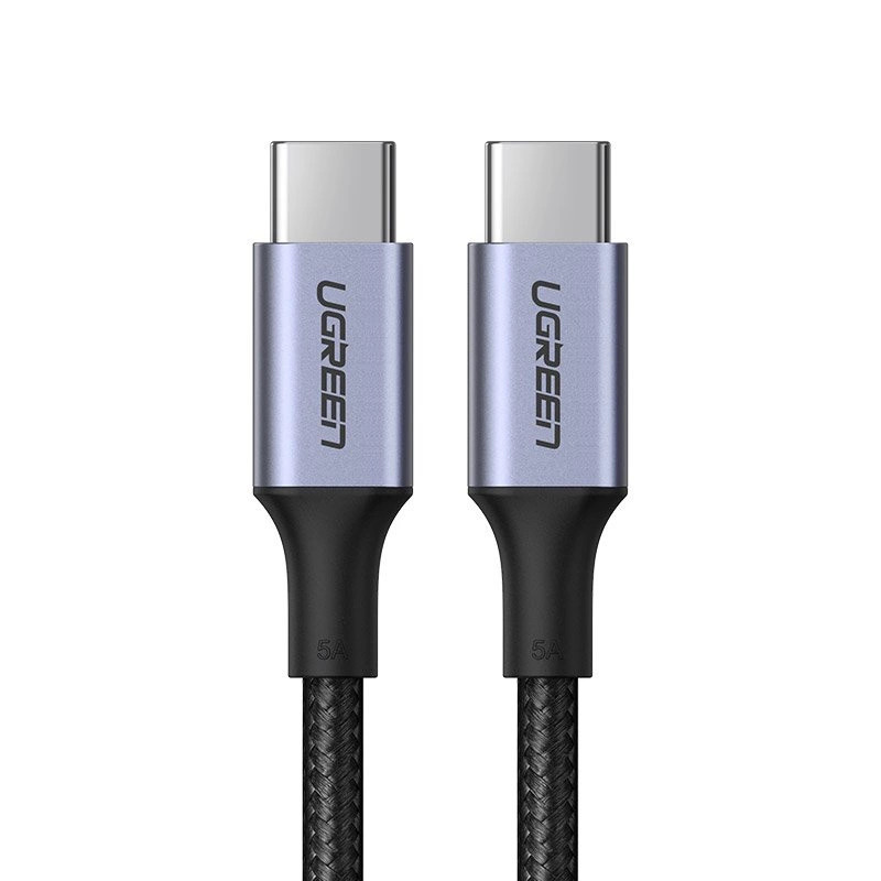 UGREEN US316 Type C to Type C Cable, 100W, 2m (fekete) UGREEN US316 Type C to Type C Cable, 100W, 2m (fekete)