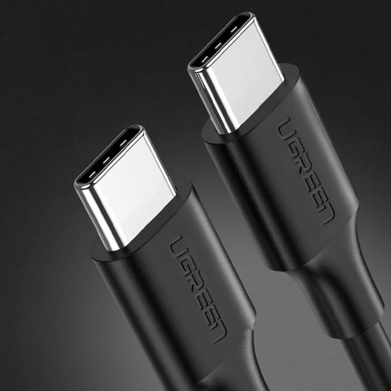 Kábel USB-C - USB-C UGREEN US286, 3m (fekete) Kábel USB-C - USB-C UGREEN US286, 3m (fekete)