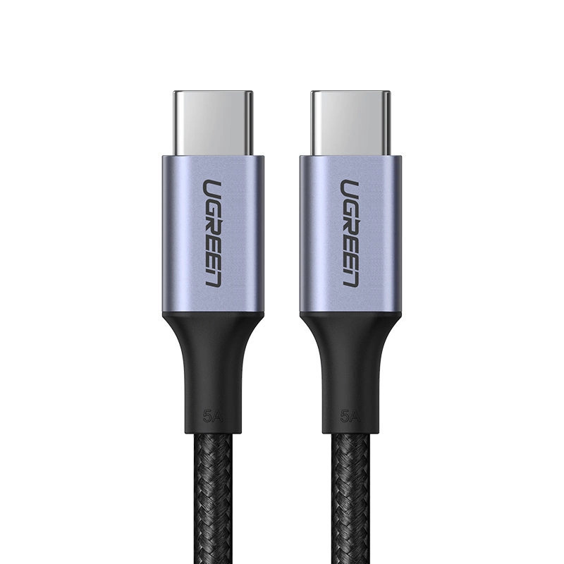 UGREEN US316 Type C to Type C Cable, 100W, 3m (fekete) UGREEN US316 Type C to Type C Cable, 100W, 3m (fekete)