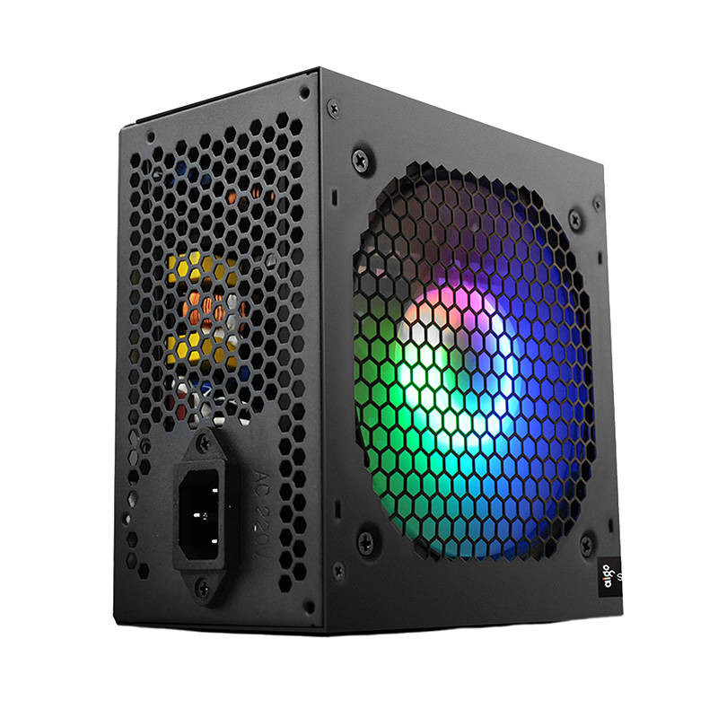 Aigo AK600 RGB Számítógép tápegység (fekete) Aigo AK600 RGB Számítógép tápegység (fekete)