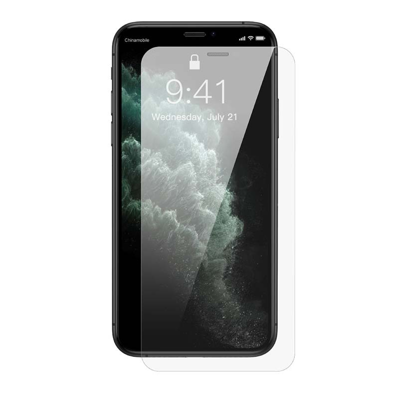 Baseus edzett üvegfólia 0,3mm iPhone XR/11 6.1" készülékhez (2 db) Baseus edzett üvegfólia 0,3mm iPhone XR/11 6.1" készülékhez (2 db)