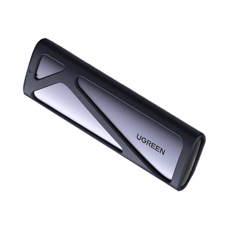 UGREEN CM400 M.2 SSD ház, NVMe, SATA, 10 Gbps, USB-C (szürke) UGREEN CM400 M.2 SSD ház, NVMe, SATA, 10 Gbps, USB-C (szürke)
